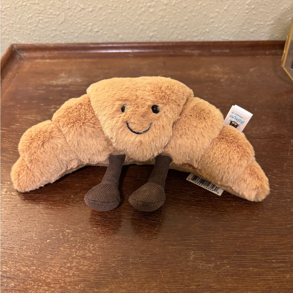 Jellycat small amuseable Croissant NWT